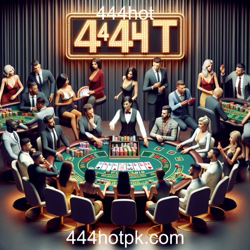Descubra a Emoção do Live Casino no 444hot